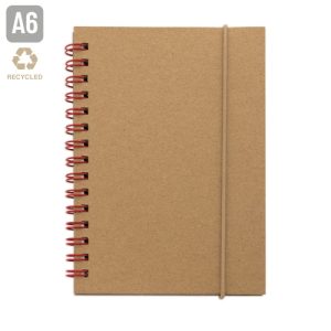 CUADERNO "SENSI" ROJO