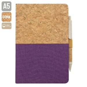 LIBRETA ECOLOGICA "NATUR" LILA