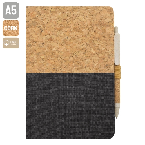 LIBRETA ECOLOGICA "NATUR" NEGRO