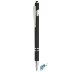 BOLIGRAFO METALICO CON TOUCH "ATLANTA" NEGRO