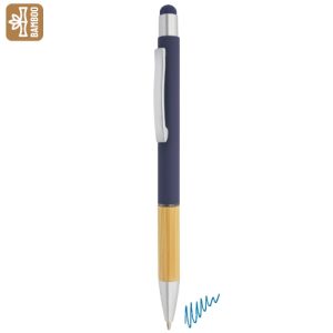 BOLIGRAFO BAMBU "YUYI" AZUL