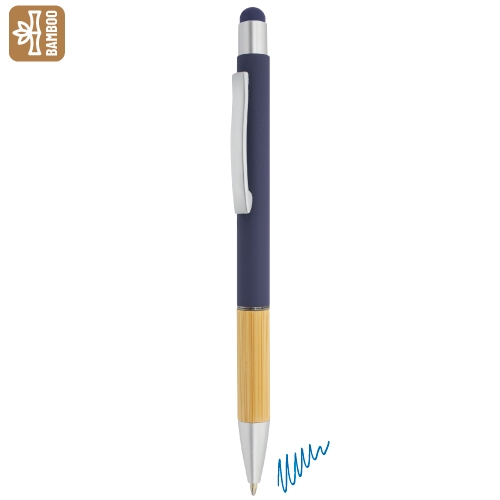 BOLIGRAFO BAMBU "YUYI" AZUL
