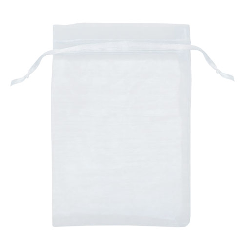 BOLSA REGALO ORGANZA 15*10 CM BLANCO