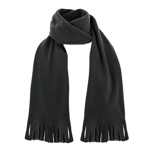 BUFANDA POLAR "ISLANDIA" NEGRO