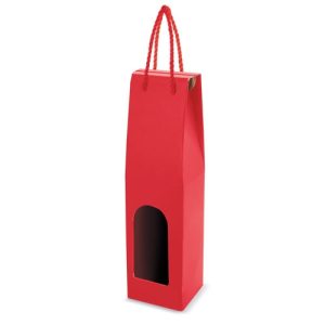 CAJA DE CARTON LUXE 1 PC MESEGUERA ROJO