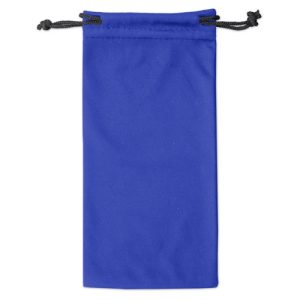 FUNDA MICROFIBRA LIMPIADORA DE GAFAS "SABRINA" AZUL