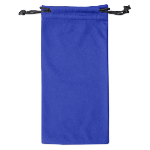 FUNDA MICROFIBRA LIMPIADORA DE GAFAS "SABRINA" AZUL