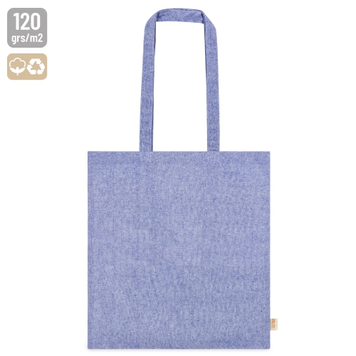 BOLSA DE ALGODÓN RECICLADO AZUL