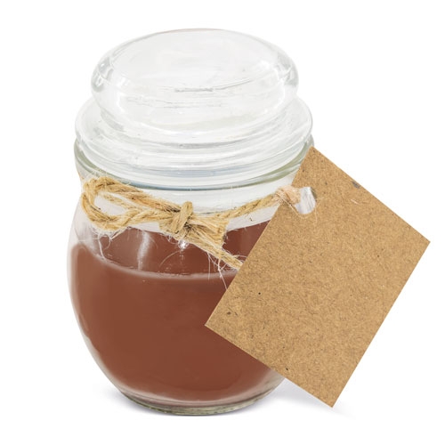 VELA AROMÁTICA "ÁMBER" MARRÓN