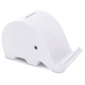 HUCHA PORTAMOVIL "ELEPHANT" BLANCO