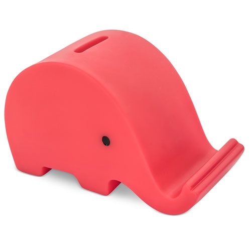 HUCHA PORTAMOVIL "ELEPHANT" ROJO