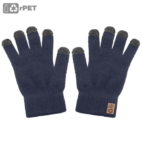 GUANTES TOUCH SCREEN "ONTARIO" MARINO