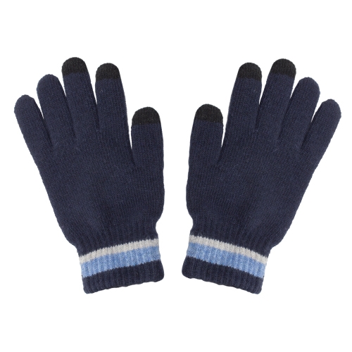 GUANTES TOUCH SCREEN "CANADÁ" MARINO