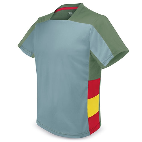 CAMISETA TENIS DRY&FRESH ADULTO VERDE MILITAR XXL