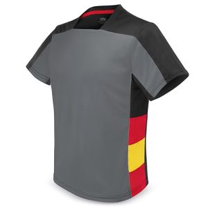 CAMISETA TENIS DRY&FRESH ADULTO "TENIS" GRIS/NEGRO XL