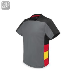 CAMISETA TENIS DRY&FRESH NIÑO "TENIS" GRIS/NEGRO 4/6