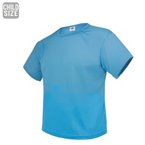 CAMISETA INFANTIL "CORREDOR" CELESTE 2/3