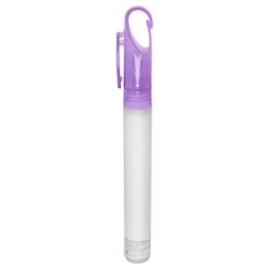 10255-LI-500x500-1.jpg DISPENSADOR MOSQUETON SPRAY SOLAR "PROTECTIVE" LILA