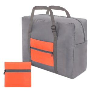 BOLSO DE VIAJE PLEGABLE "VIKA" NARANJA