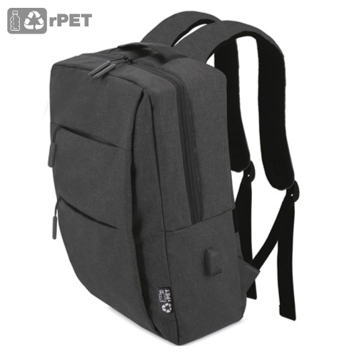 MOCHILA PORTAORDENADOR "DAVIS" NEGRO