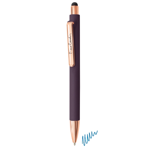 10266-LI-500x500-1.jpg BOLIGRAFO ROLLER TOUCH "HARMONY" PIERRE CARDIN LILA