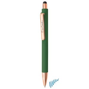 10266-VE-500x500-1.jpg BOLIGRAFO ROLLER TOUCH "HARMONY" PIERRE CARDIN VERDE