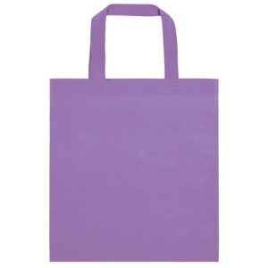 BOLSA NON WOVEN SHOPPING LILA