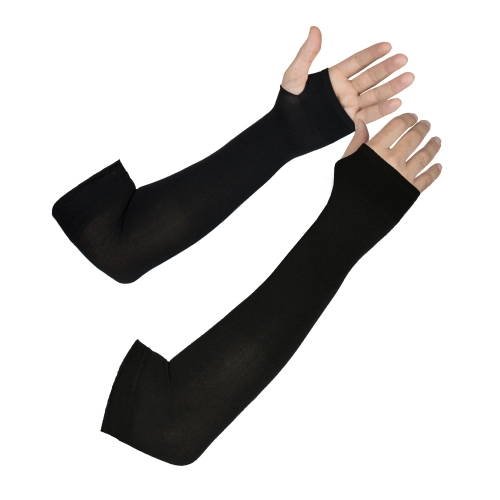 MANGUITOS TERMICOS "WARM UP" NEGRO