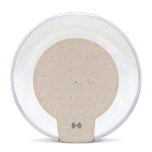 CARGADOR INALAMBRICO "METRA" FIBRA DE TRIGO