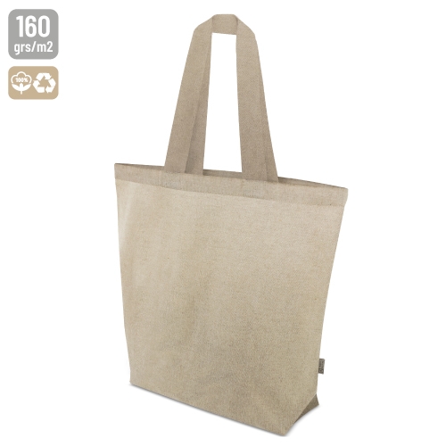 BOLSA ALGODÓN RECICLADO "JAIPUR" BEIGE