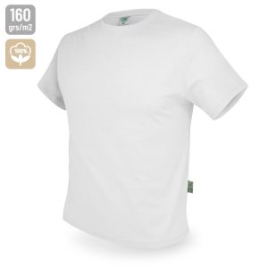 CAMISETA DE ALGODÓN 160G "NATUR" BLANCO M