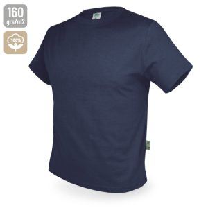 CAMISETA DE ALGODÓN 160G "NATUR" MARINO XS