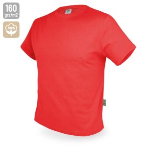 CAMISETA DE ALGODÓN 160G "NATUR" ROJO M