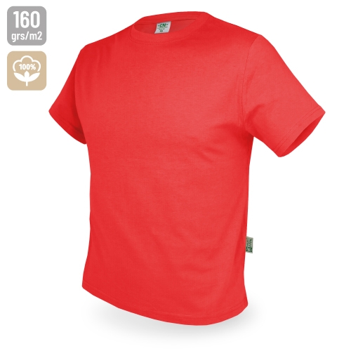 CAMISETA DE ALGODÓN 160G "NATUR" ROJO XXL
