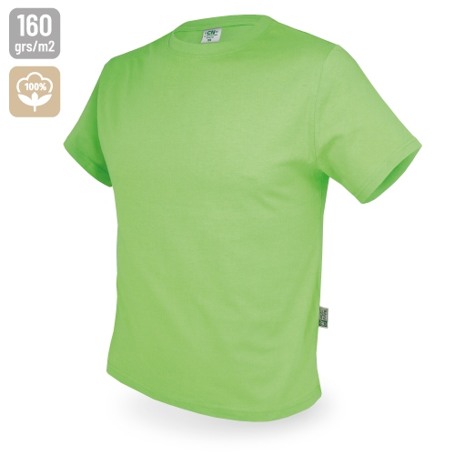 CAMISETA DE ALGODÓN 160G "NATUR" VERDE 3XL