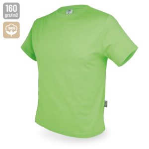 CAMISETA DE ALGODÓN 160G "NATUR" VERDE S