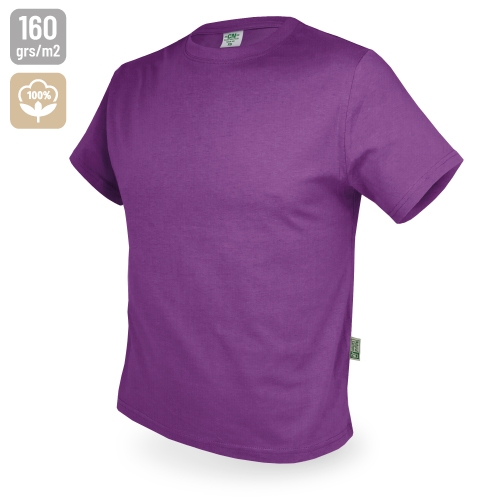CAMISETA DE ALGODÓN 160G "NATUR" LILA S