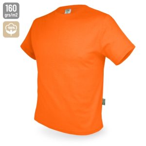 CAMISETA DE ALGODÓN 160G "NATUR" NARANJA L