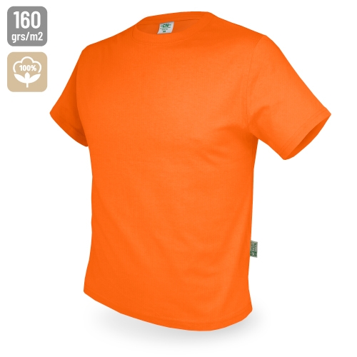 CAMISETA DE ALGODÓN 160G "NATUR" NARANJA XS