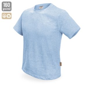 CAMISETA DE ALGODÓN 160G "RECYCLED" CELESTE XL
