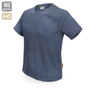 CAMISETA DE ALGODÓN 160G "RECYCLED" MARINO XS