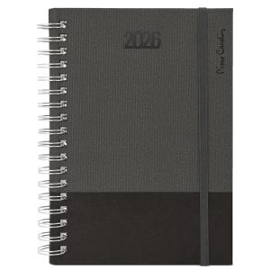 AGENDA ANILLA P.CARDIN "AMBERES" DÍA/PÁGINA PLOMO