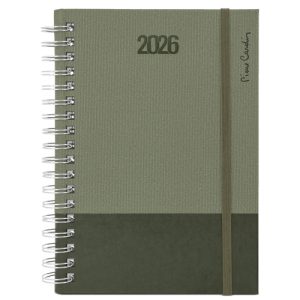 AGENDA ANILLA P.CARDIN "AMBERES" DÍA/PÁGINA VERDE