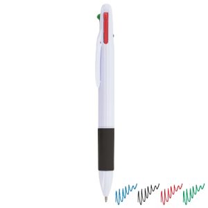 BOLIGRAFO 4 COLORES "KARIZ" NEGRO
