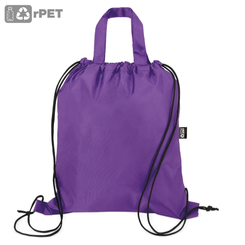 BOLSA MOCHILA RPET "CAROT" LILA
