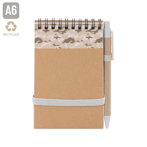 BLOC DE NOTAS A6 "SAFARI" BEIGE