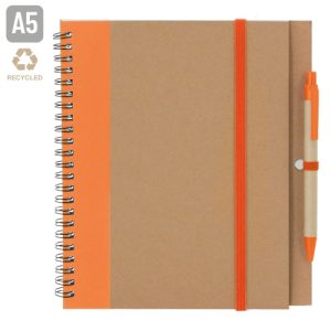 CUADERNO "DANKO" NARANJA