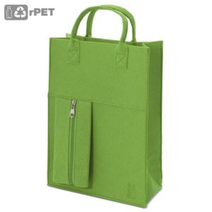 BOLSA DE FIELTRO RPET "SANDORY" PISTACHO