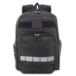 MOCHILA DE MONTAÑA "SURVIVAL" NEGRO