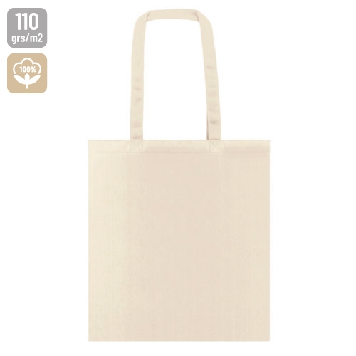BOLSA ASA ALGODÓN "ROULA" BEIGE
